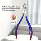 Kit profissional de manicure e pedicure em aço inoxidável com 6 a 30 peças, cuidados de precisão para as unhas, estojo de viagem, cortador de unhas e tesoura.